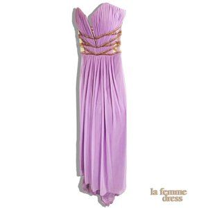 La Femme Violet Dress (sz 4)